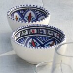 Bol bakir bleu - d 10 cm