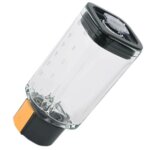 Bol blender en verre - krups - modèle 67742 - couleur blanc - compatible robot ménager - verre Bol blender en verre - krups - modèle 67742 - couleur blanc - compatible robot ménager - verre