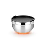 Bol - bra - efficient - acier inoxydable 24 cm - 54 litres - couvercle en silicone