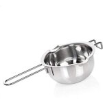 Bol casserole rcipient bain - marie en inox bol  fondre lait outils ptisserie cuisson beurre au chocolat ...