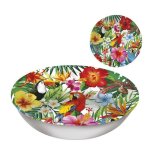 Bol hawaïen - non spécifié - 32 cm - plastique - multicolore - compatible lave - vaisselle Bol hawaïen - non spécifié - 32 cm - plastique - multicolore - compatible lave - vaisselle