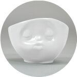 Bol - tassen - humeur bisou - porcelaine - rond - compatible lave - vaisselle
