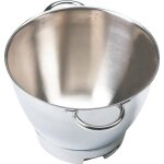 Bol inox avec poignes - kenwood - chef premier kmc570 - capacit 4. 6l - gris
