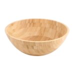 Bols réutilisables - biozoyg - xxl bol en bambou - grand saladier - bouddha bowl - rond Bols réutilisables - biozoyg - xxl bol en bambou - grand saladier - bouddha bowl - rond