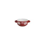 Bol � soupe 13. 5 cm rouge - marmottes - table et cook