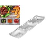 Bol  tapas - inox - 24. 4x8x3 cm - rcipient alimentaire - compatible lave - vaisselle - argent