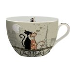 Bol paris tour eiffel - chats amoureux - 500ml
