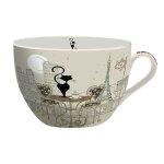 Bol paris tour eiffel - chat au restaurant - 500ml