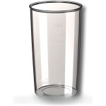 Bol transparent pour mixeur - braun - multiquick5m - 600ml - plastique - gris
