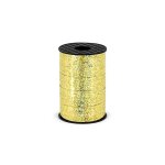Bolduc ruban cadeau paillet 5mmx225m or