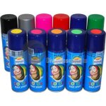 Bombe couleur pour cheveux noir