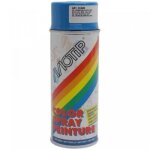 Bombe de peinture motip bleu ciel brillant ral5015 m01608 auto pour moto scooter Bombe de peinture motip bleu ciel brillant ral5015 m01608 auto pour moto scooter