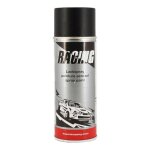 Bombe de peinture - noir mat - racing - tle - mtal - plastique - 400ml
