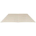 Bon planlattes de sommier 2 places brun - 160x200 cm - lemon� - lattes de rechange pour sommier avec ...
