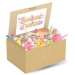 Bonbons d?enfance 100 pcs assortiment r�tro : colliers & sucettes dextrose pailles & soucoupes acidul�es ...