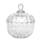 Bonbonnire verre florence 10. 5x9cm