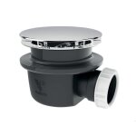 Bonde de douche - valentin - minime - extra - plate - diamètre 90 mm - sortie horizontale 40 mm Bonde de douche - valentin - minime - extra - plate - diamètre 90 mm - sortie horizontale 40 mm