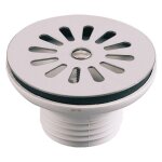 Bonde écoulement libre dévier en pvc d60 à grille d85 - valentin - 00 700100 000 00 Bonde écoulement libre dévier en pvc d60 à grille d85 - valentin - 00 700100 000 00