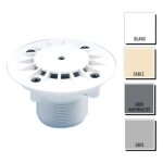 Bonde de fond lat�rale / murale astralpool abs fixe �128 - piscine b�ton *