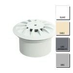 Bonde de fond lat�rale / murale astralpool - piscine b�ton / liner * couleur gris anthracite