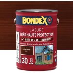 Bondex - lasure 8 ans - indice 30 - chne fonc - satin - 5l