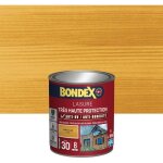 Lasure - bondex - indice 30 - ch�ne clair - satin - 1l - tr�s haute protection 8 ans