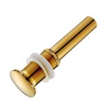 Bonde de lavabo standard sans trop plein moderne pop - up rtro bouchon