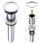 Bonde de lavabo vasque automatique siphon design pushopen pu01 Bonde de lavabo vasque automatique siphon design pushopen pu01
