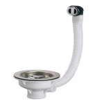 Bonde � panier manuelle pour �vier 1 cuve diam�tre 90 - valentin