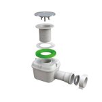 Bonde pour receveurs de douche standard 60 mm