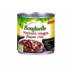 Bonduelle - haricots rouges cuisinés façon chili 400g - lot de 4 Bonduelle - haricots rouges cuisinés façon chili 400g - lot de 4