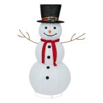 Bonhomme de neige 120 cm lumineux extrieur