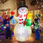 Bonhomme de neige gonflable - decoration de noel - 15 m - résistant aux intempéries - tissu étanche - ... Bonhomme de neige gonflable - decoration de noel - 15 m - résistant aux intempéries - tissu étanche - ...