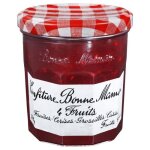 Bonne maman - confiture 4 fruits (fraises cerises groseillescassis) 370g - lot de 4 Bonne maman - confiture 4 fruits (fraises cerises groseillescassis) 370g - lot de 4