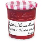 Bonne maman - confiture fraises et fraises des bois 370g - lot de 4 Bonne maman - confiture fraises et fraises des bois 370g - lot de 4