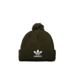 Bonnet - adidas originals - pom pom beanie - kaki - maille tricot - d�contract�e