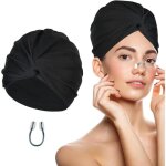 Bonnet de bain bonnet piscine femme bonnet de natation piscine baignade turban bandeau de natation en ...