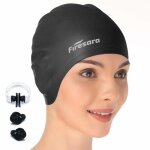 Bonnet de bain - bonnet de piscine - bonnet de natation - cagoule de plongee firesara - 3d cap hei - ...