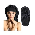 Bonnet capillaire pour la nuit pour femme bonnet de nuit soie de mrier pour perte de cheveux pour femme ...