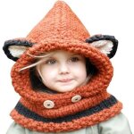 Bonnet écharpe hiver enfant fille bébé cagoule chapeau enfant garçon tricoté laine avec renard oreille ... Bonnet écharpe hiver enfant fille bébé cagoule chapeau enfant garçon tricoté laine avec renard oreille ...