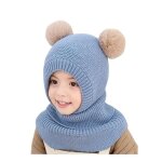 Bonnet enfant - non spécifié - ensemble chapeau hiver - laine tricotée - doublure en peluche - mixte ... Bonnet enfant - non spécifié - ensemble chapeau hiver - laine tricotée - doublure en peluche - mixte ...