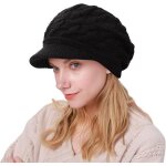 Bonnet - femme - bret hiver - acrylique - doublure polaire - taille unique