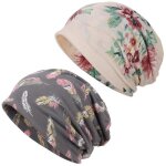 Bonnet femme chimio - 1 pi�ce slouch jersey l�ger respirant souple - convient pour confort style