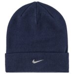 Bonnet homme - nike - swoosh m�tal - bleu marine - 100% acrylique - taille unique