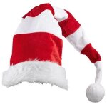 Bonnet de lutin - rouge - pompon lumineux - tige arme