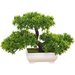 Bonsa artificiel fausses plantes centre de table dintrieur raliste petites plantes artificielles pot ...