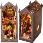 Book nook - kit diy � construire maquette 3d serre livre - librairie magique creanook - 11 x 18 x 26 ...