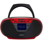 Boombox - aiwa - bbtu - 500dab / rd - radio cd portable dab + - bluetooth 5. 0 - �cran 24