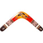 Boomerang buffalo falcon ori 38cm droitier 50gr - bleu