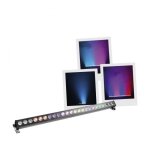 Barre de led - boomtonedj - colorpix 24x3w - rgb - 24 led 3w - contr�le ind�pendant